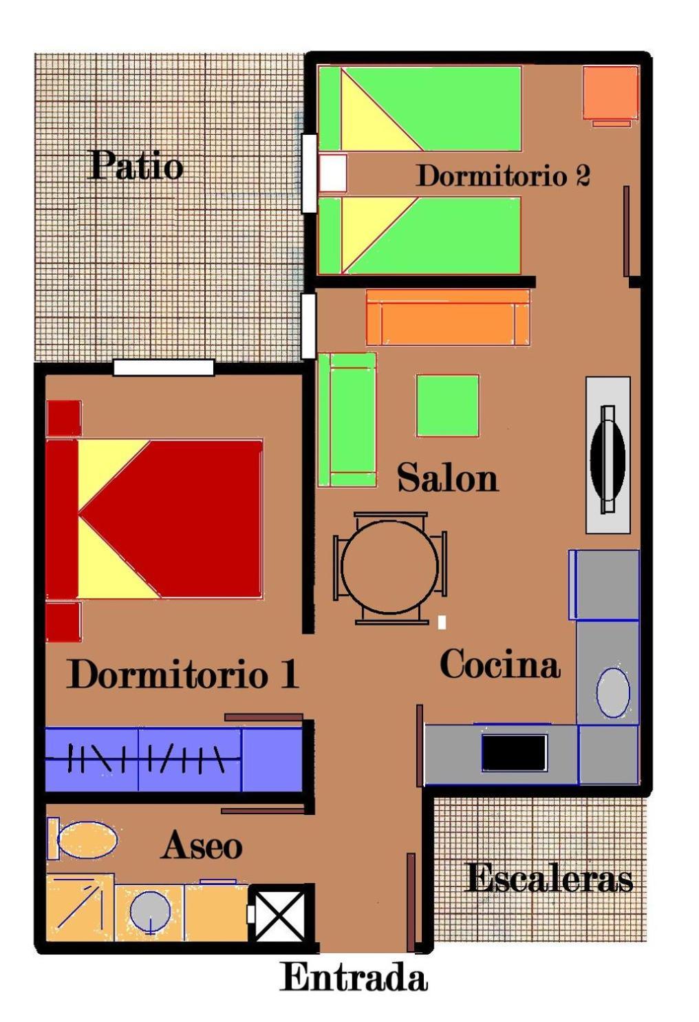 Apartamento Verde, Tranquilo, 2 D, Parking Opcional Севилья Экстерьер фото